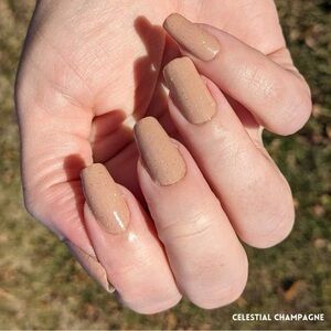 Color Street Nail Polish Strips: Celestial Champagne